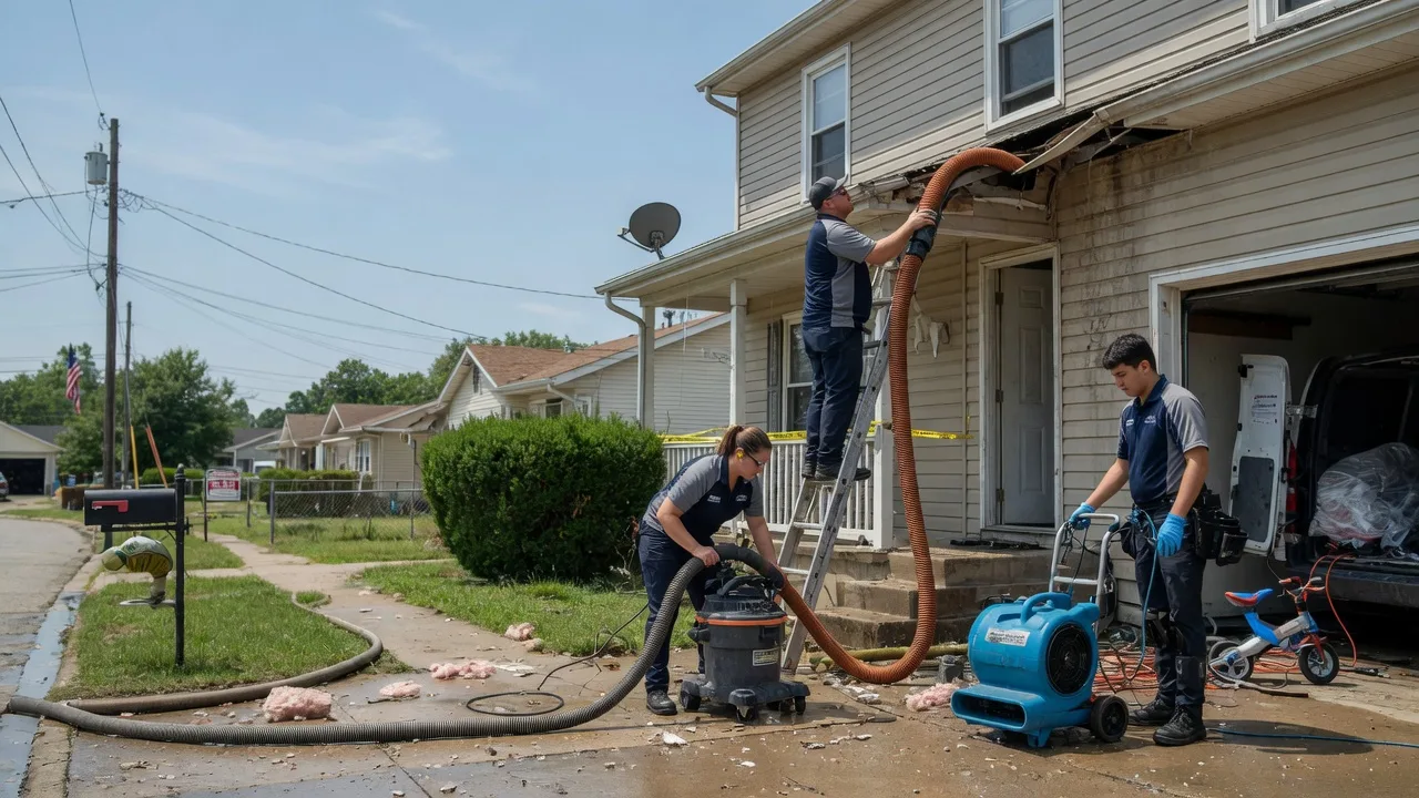 Water Damage Restoration in Dunlo, PA near me